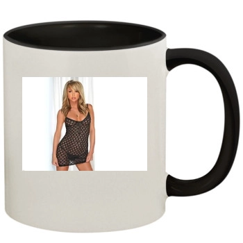 Sara Jean Underwood 11oz Colored Inner & Handle Mug