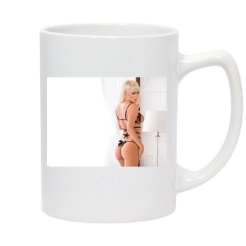 Sara Jean Underwood 14oz White Statesman Mug