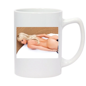 Sara Jean Underwood 14oz White Statesman Mug