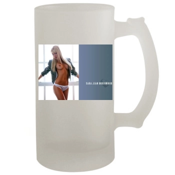 Sara Jean Underwood 16oz Frosted Beer Stein