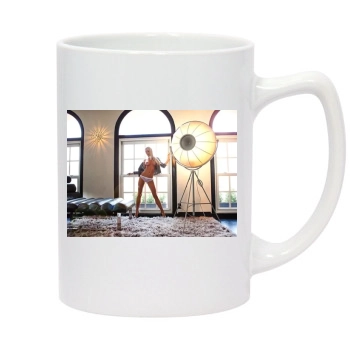 Sara Jean Underwood 14oz White Statesman Mug