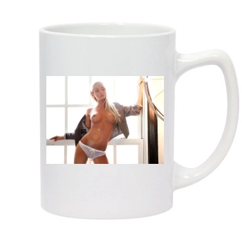 Sara Jean Underwood 14oz White Statesman Mug