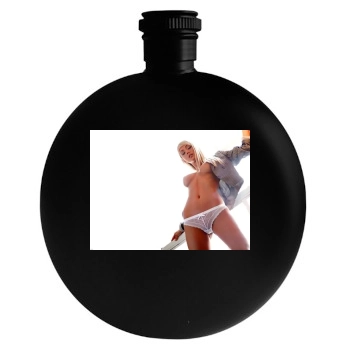 Sara Jean Underwood Round Flask