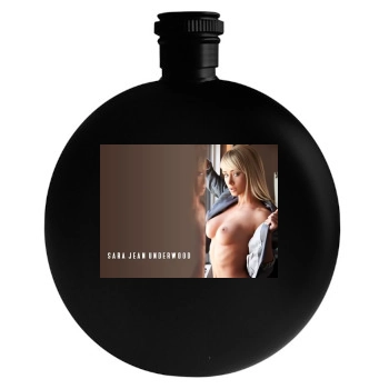 Sara Jean Underwood Round Flask