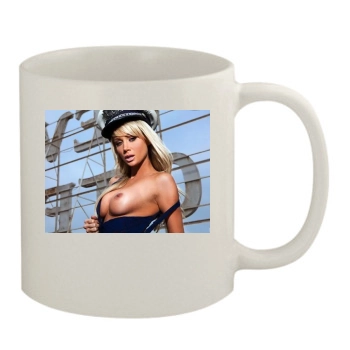 Sara Jean Underwood 11oz White Mug