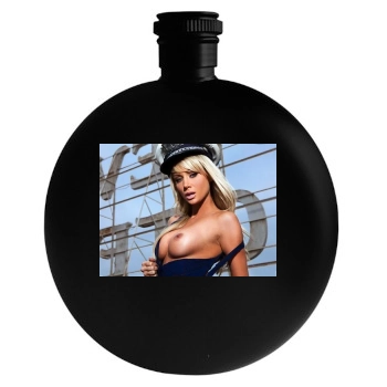 Sara Jean Underwood Round Flask