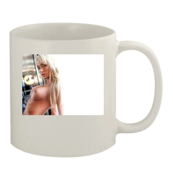 Sara Jean Underwood 11oz White Mug