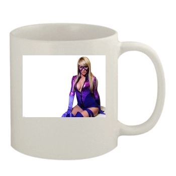 Sara Jean Underwood 11oz White Mug