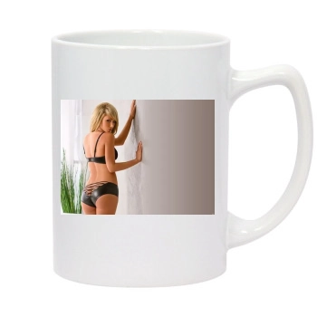 Sara Jean Underwood 14oz White Statesman Mug