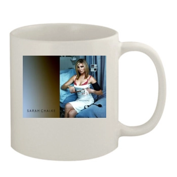 Sarah Chalke 11oz White Mug