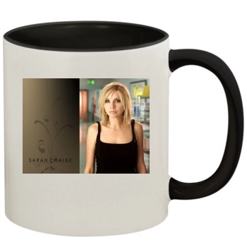 Sarah Chalke 11oz Colored Inner & Handle Mug