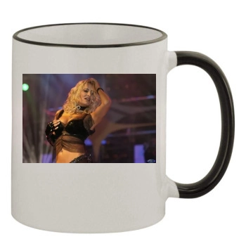 Sarah Connor 11oz Colored Rim & Handle Mug