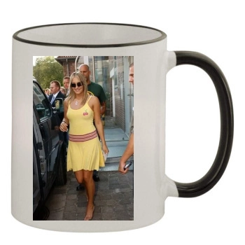 Sarah Connor 11oz Colored Rim & Handle Mug