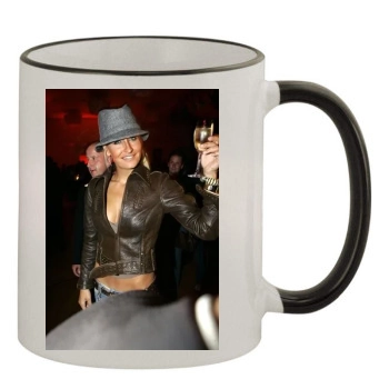 Sarah Connor 11oz Colored Rim & Handle Mug