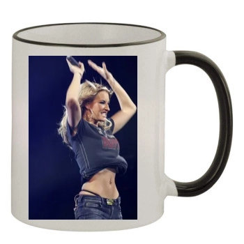 Sarah Connor 11oz Colored Rim & Handle Mug