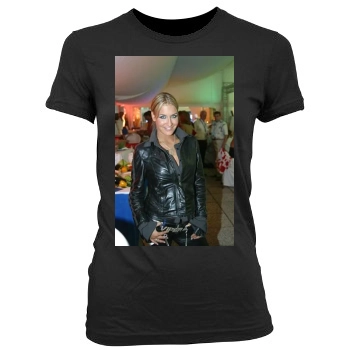 Sarah Connor Women's Junior Cut Crewneck T-Shirt