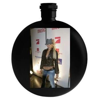 Sarah Connor Round Flask