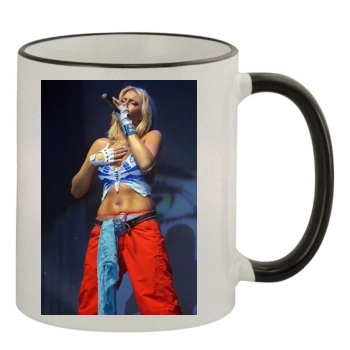 Sarah Connor 11oz Colored Rim & Handle Mug