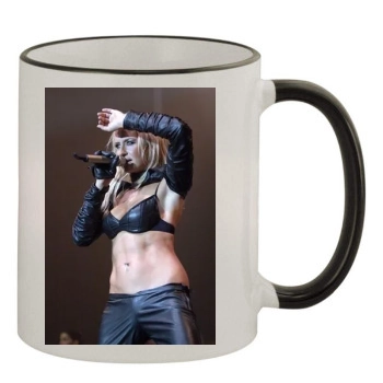 Sarah Connor 11oz Colored Rim & Handle Mug