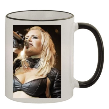 Sarah Connor 11oz Colored Rim & Handle Mug