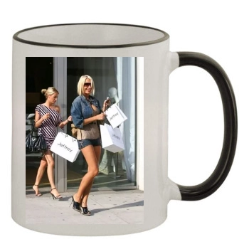 Sarah Connor 11oz Colored Rim & Handle Mug