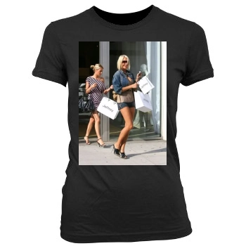 Sarah Connor Women's Junior Cut Crewneck T-Shirt