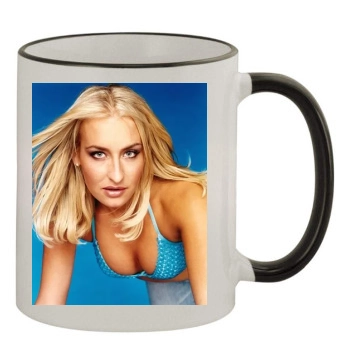 Sarah Connor 11oz Colored Rim & Handle Mug