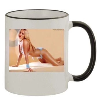 Sarah Connor 11oz Colored Rim & Handle Mug