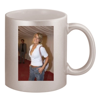 Sarah Connor 11oz Metallic Silver Mug