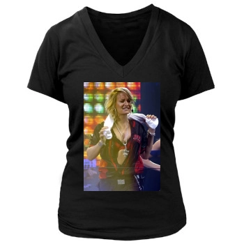 Sarah Connor Women's Deep V-Neck TShirt