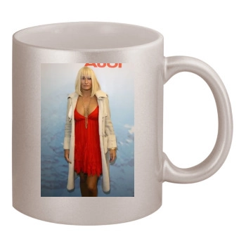 Sarah Connor 11oz Metallic Silver Mug