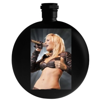 Sarah Connor Round Flask