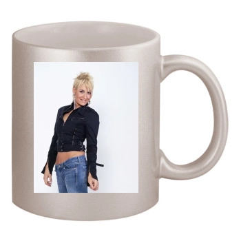 Sarah Connor 11oz Metallic Silver Mug