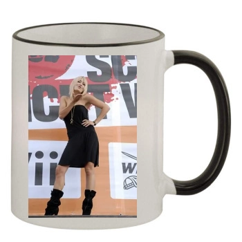 Sarah Connor 11oz Colored Rim & Handle Mug