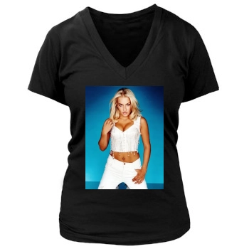 Sarah Connor Women's Deep V-Neck TShirt