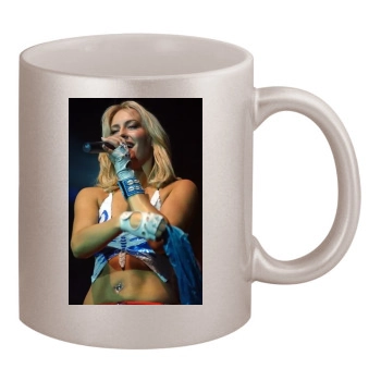 Sarah Connor 11oz Metallic Silver Mug