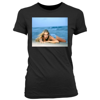 Sarah Connor Women's Junior Cut Crewneck T-Shirt