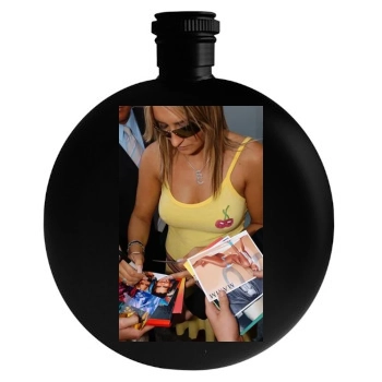 Sarah Connor Round Flask