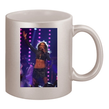 Sarah Connor 11oz Metallic Silver Mug