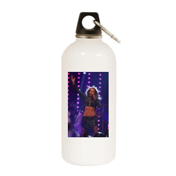 Sarah Connor White Water Bottle With Carabiner