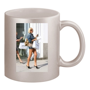 Sarah Connor 11oz Metallic Silver Mug