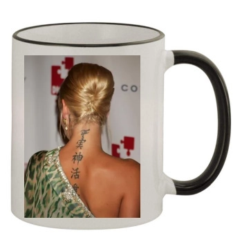 Sarah Connor 11oz Colored Rim & Handle Mug