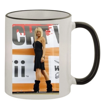 Sarah Connor 11oz Colored Rim & Handle Mug