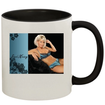 Sarah Harding 11oz Colored Inner & Handle Mug