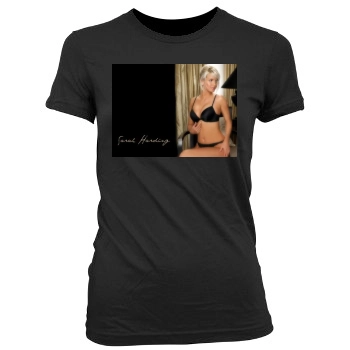 Sarah Harding Women's Junior Cut Crewneck T-Shirt