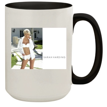 Sarah Harding 15oz Colored Inner & Handle Mug