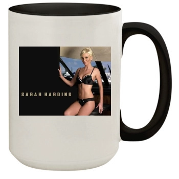 Sarah Harding 15oz Colored Inner & Handle Mug