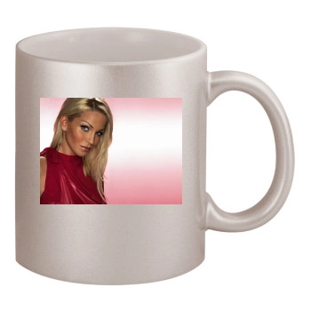 Sarah Harding 11oz Metallic Silver Mug