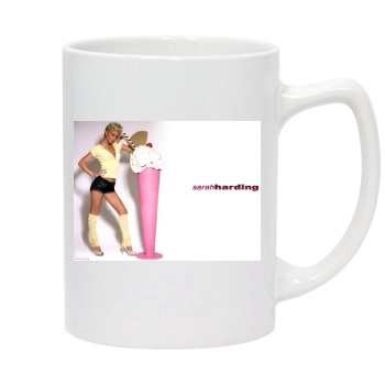 Sarah Harding 14oz White Statesman Mug