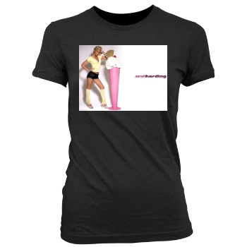 Sarah Harding Women's Junior Cut Crewneck T-Shirt